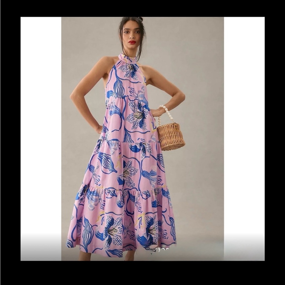 Anthropologie Sarah Gordon for Maeve dress  size 12